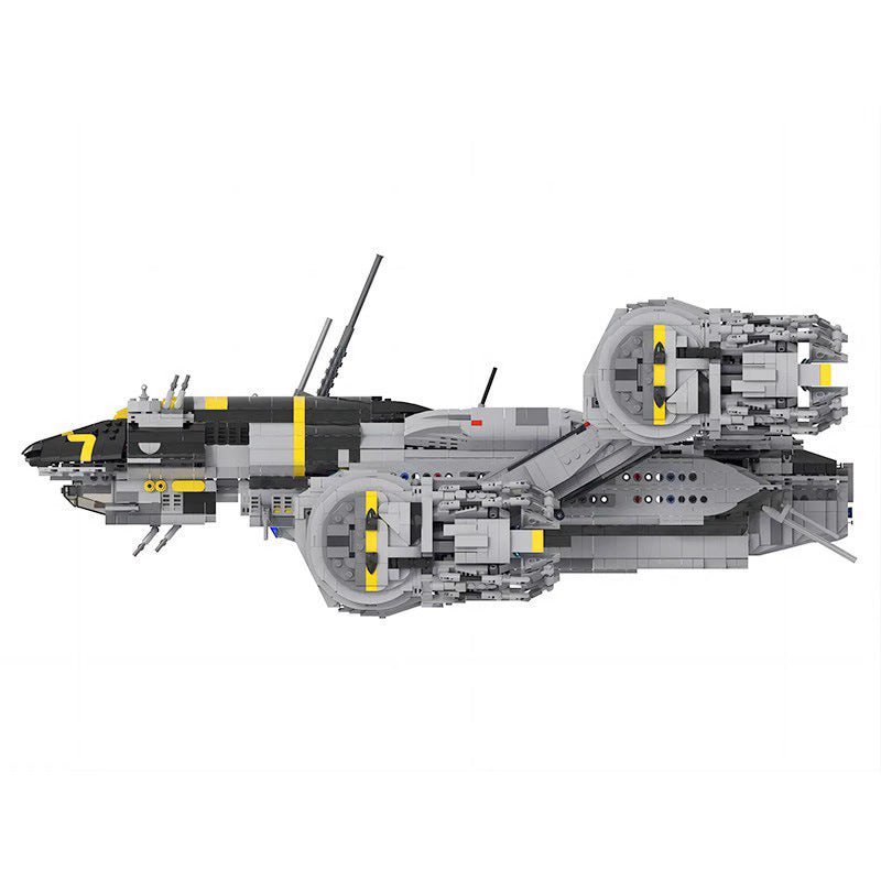 Assembled Building Blocks Large Spacecraft Model Ornaments - 0 - LumeraKids