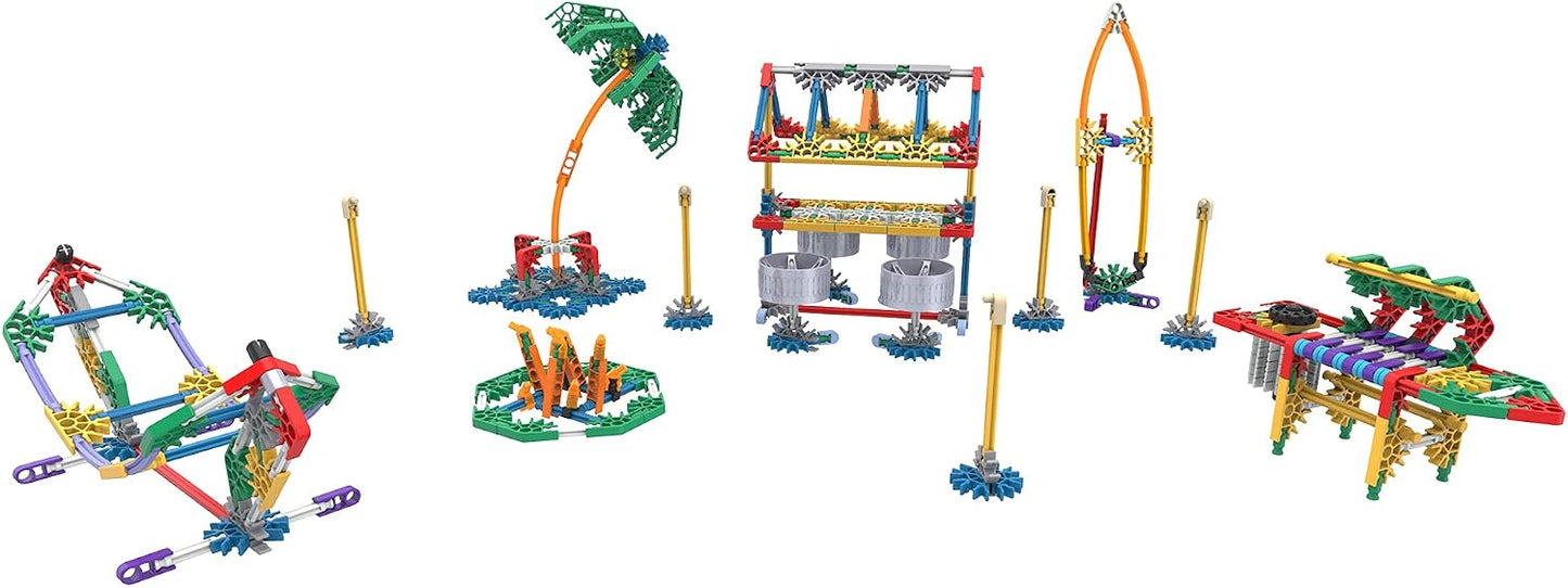 K'NEX Mega Models – Ensemble de construction 700 pièces | 40 modèles 3D | STEM | Dès 7 ans