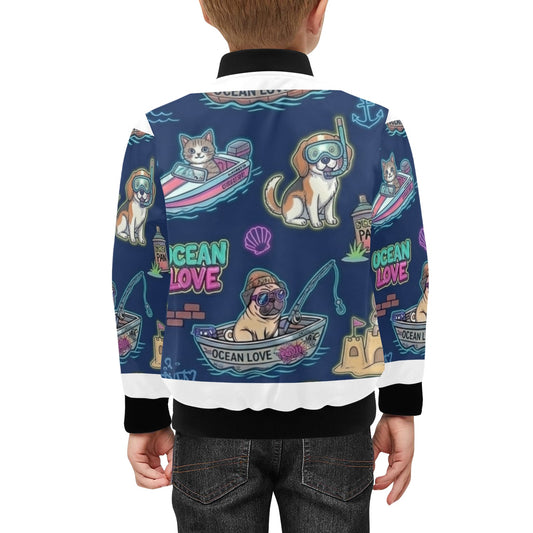 Bomber Océan Chiens Plongeurs LumeraKids