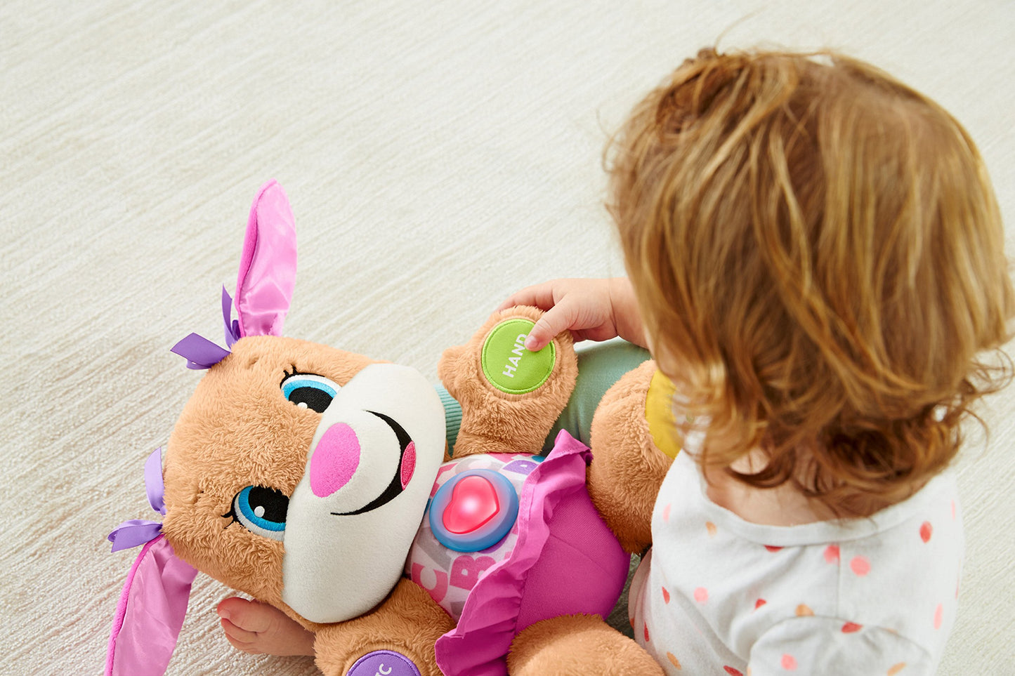 Fisher-Price Chiot Musical Laugh & Learn — 4 Langues | 6 Mois à 3 Ans
