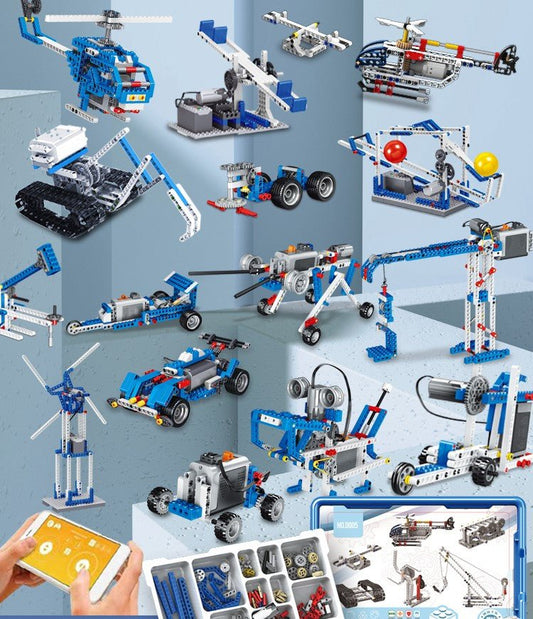 Children's Programmable Robot Set Science Educational Puzzle Building Blocks - 0 - LumeraKids