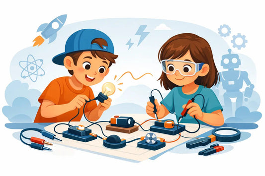 Test circuit électrique pour enfants curieux - LumeraKids