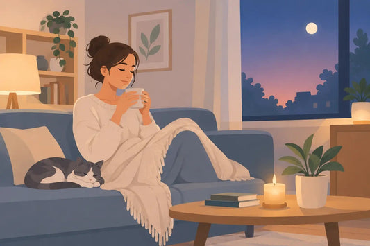 Exemple de routine calme du soir à la maison - LumeraKids