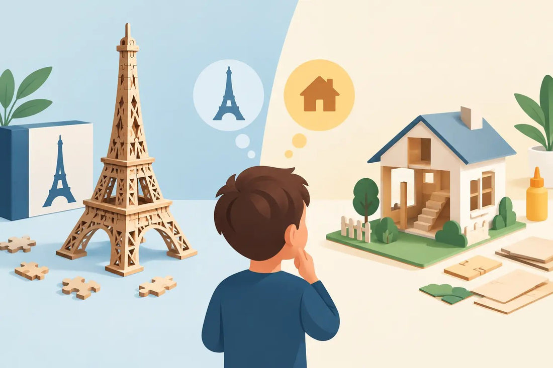 Puzzle 3D versus maquette enfant : lequel choisir ? - LumeraKids