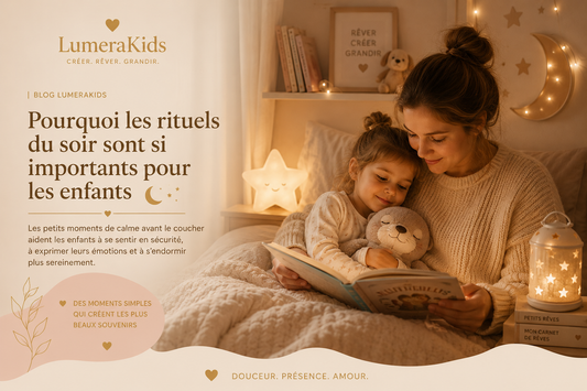 Pourquoi les rituels du soir sont si importants pour les enfants 🌙