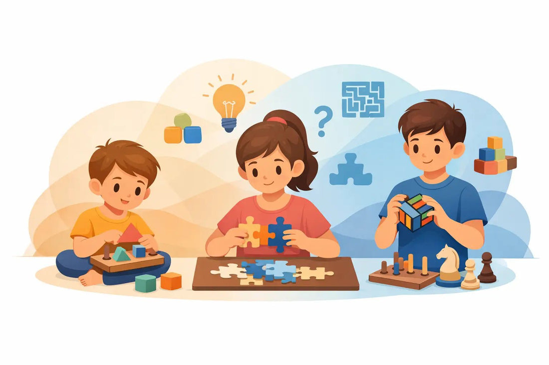 Quel jeu de réflexion enfant selon son âge ? - LumeraKids