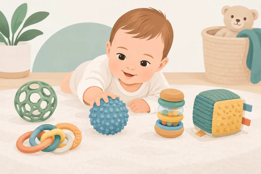 Guide jouets sensoriels nourrisson pour bien choisir