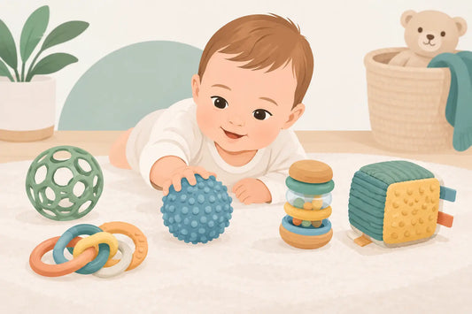 Guide jouets sensoriels nourrisson pour bien choisir