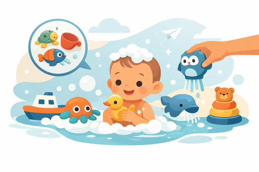 Jouet bain éducatif bébé - bien le choisir - LumeraKids