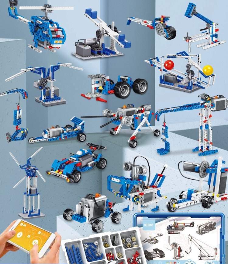 Children's Programmable Robot Set Science Educational Puzzle Building Blocks - 0 - LumeraKids