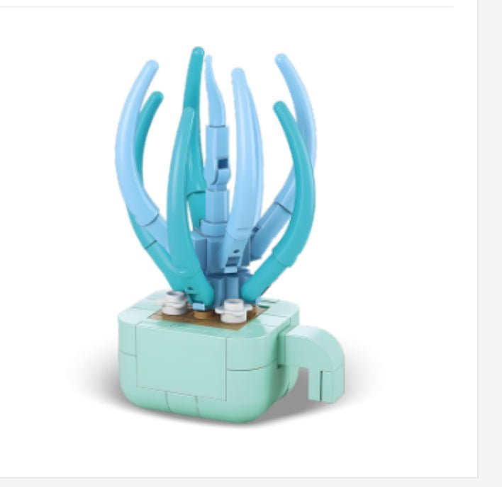 Succulent Small Particle Building Blocks Toy - 0 - LumeraKids