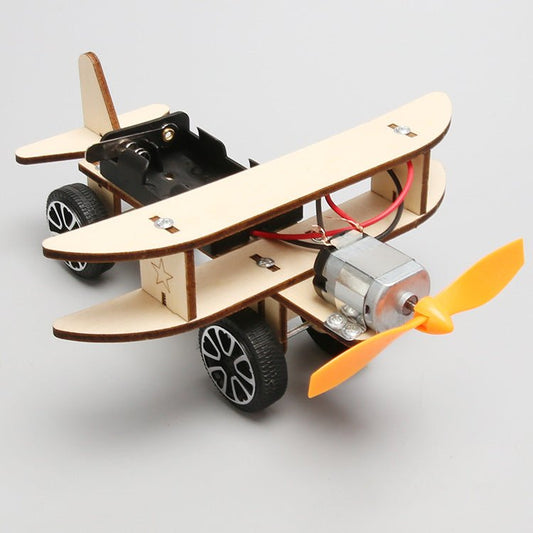 Planeur électrique en bois DIY à assembler – Kit avion STEM | Jouet éducatif science 7-14 ans - 0 - LumeraKids