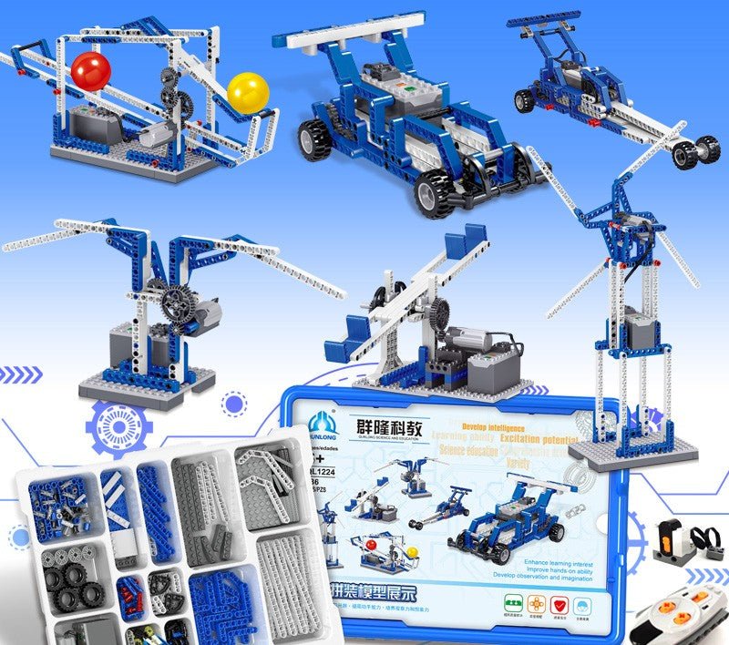 Children's Programmable Robot Set Science Educational Puzzle Building Blocks - 0 - LumeraKids