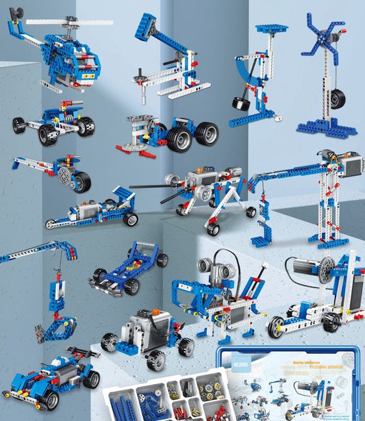 Children's Programmable Robot Set Science Educational Puzzle Building Blocks - 0 - LumeraKids