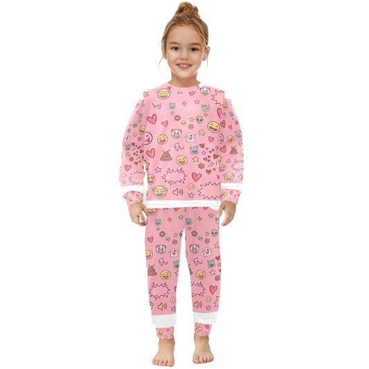 PyjaLong Émojis Fille LumeraKids