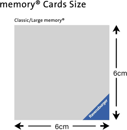 Ravensburger Memory Junior — 64 Tuiles, Images du Quotidien, 2-8 Joueurs | Dès 3 Ans