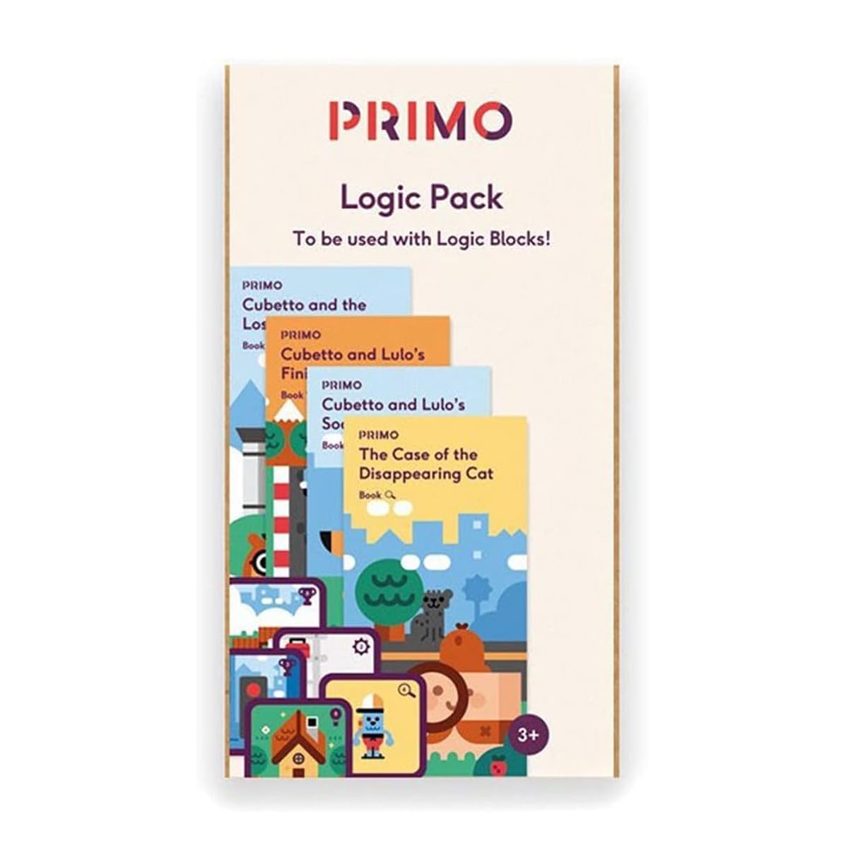 Cubetto Playset + Logic Pack – Coffret d'initiation à la programmation sans écran - LumeraKids