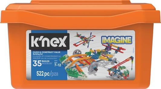K'NEX Click & Construct – Ensemble de construction 522 pièces | STEM | Dès 7 ans - LumeraKids