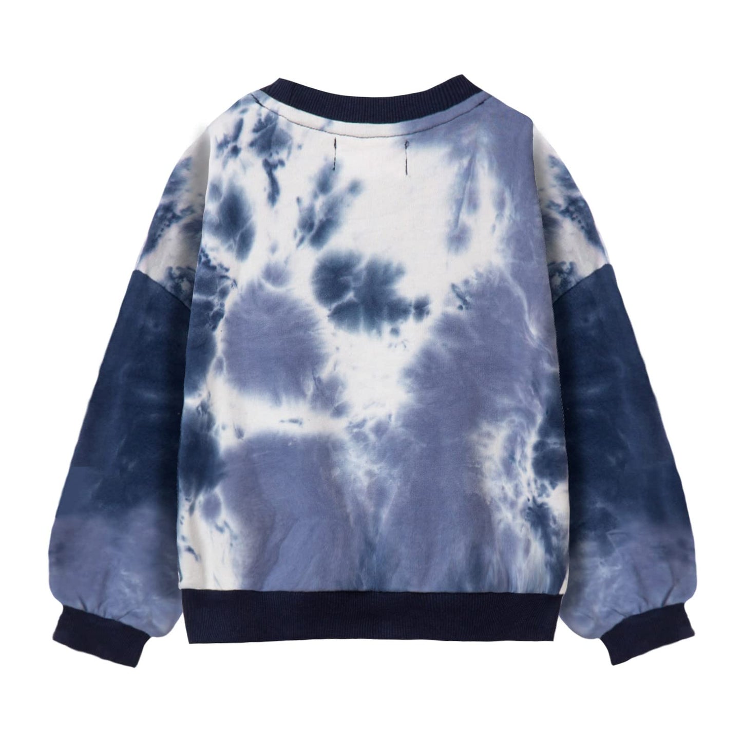 Sweat Col Rond Filles | 100% Coton | Motifs Colorés & Rayures