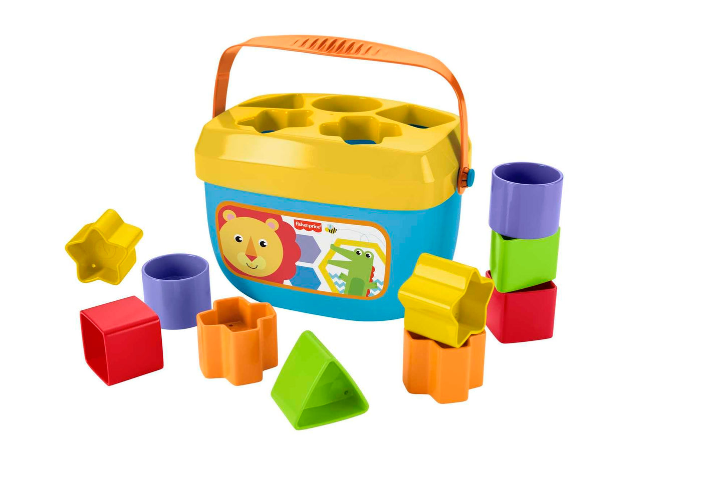 Fisher-Price Blocs Empilables Bébé — 10 Formes à Trier | Dès 6 Mois