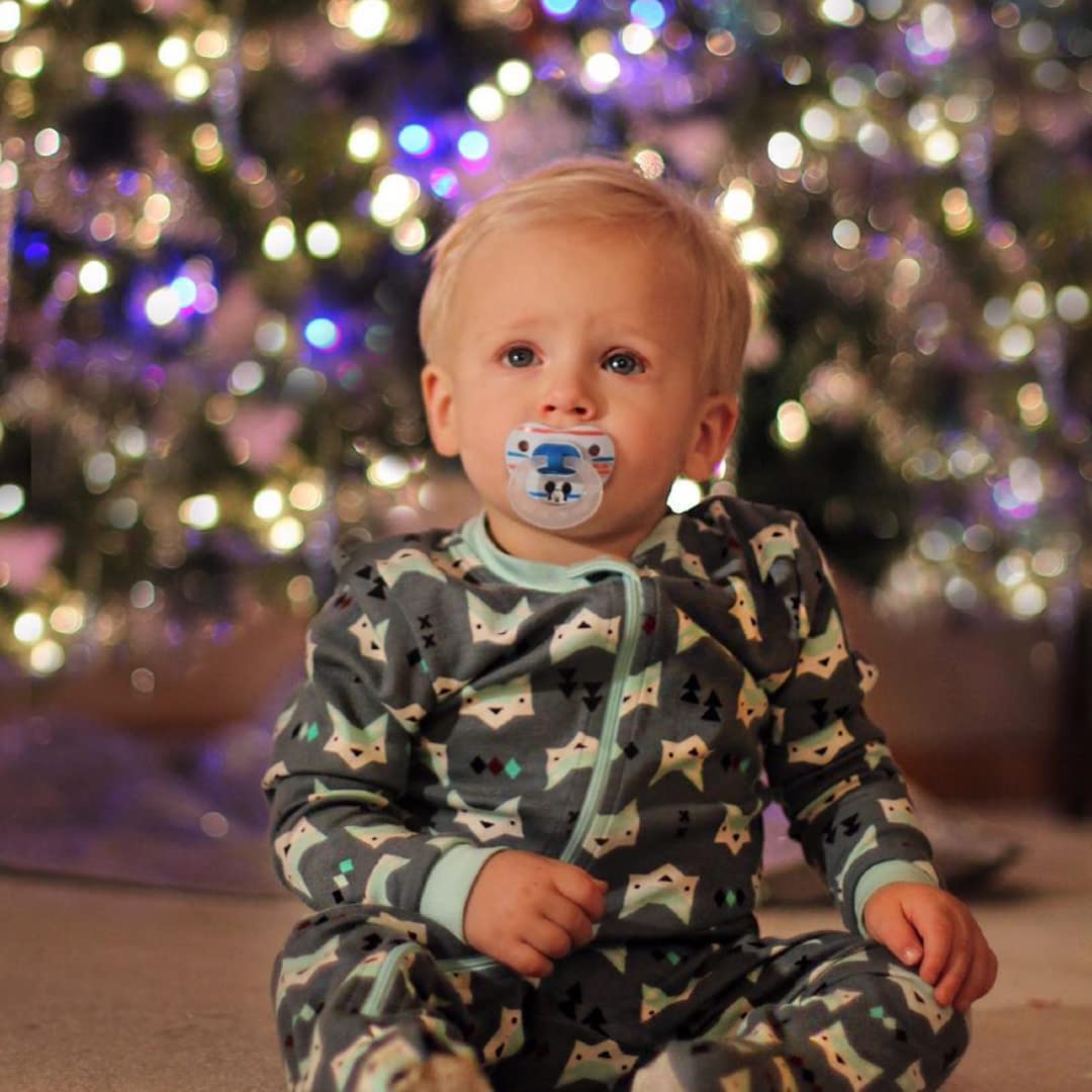 Pyjama Bébé ZippyJamz – Coton Bio GOTS | Double Fermeture Éclair
