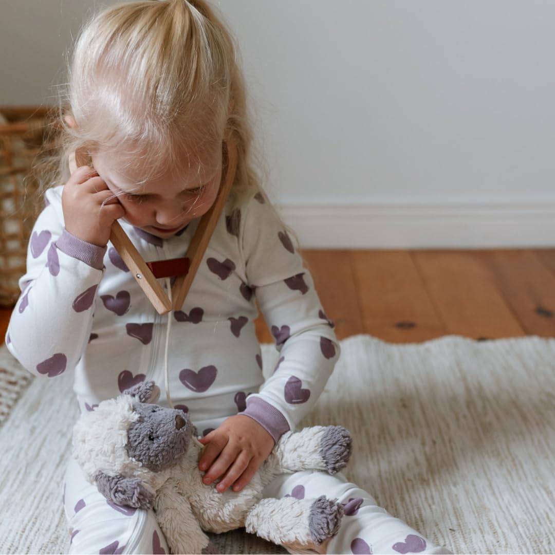 Pyjama Bébé ZippyJamz – Coton Bio GOTS | Double Fermeture Éclair