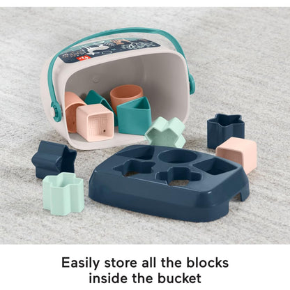 Fisher-Price Blocs Empilables Bébé — 10 Formes à Trier | Dès 6 Mois