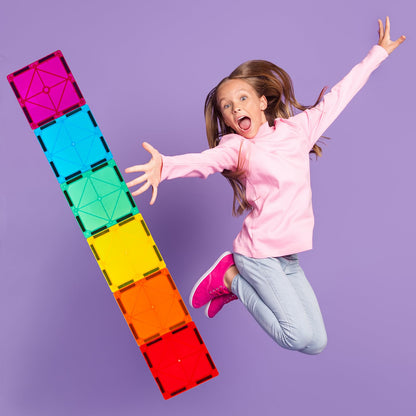 Gemmicc Tuiles Magnétiques STEM | Jeu de Construction 3D pour Enfants 3 ans+