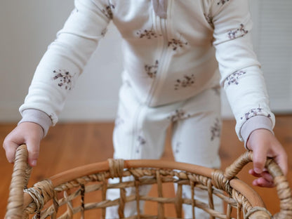 Pyjama Bébé ZippyJamz – Coton Bio GOTS | Double Fermeture Éclair