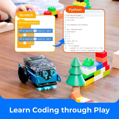 Makeblock mBot2 – Kit Robotique STEM | Robot Programmable pour Enfants 8-12 ans
