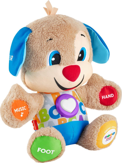 Fisher-Price Chiot Musical Laugh & Learn — 4 Langues | 6 Mois à 3 Ans