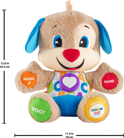 Fisher-Price Chiot Musical Laugh & Learn — 4 Langues | 6 Mois à 3 Ans