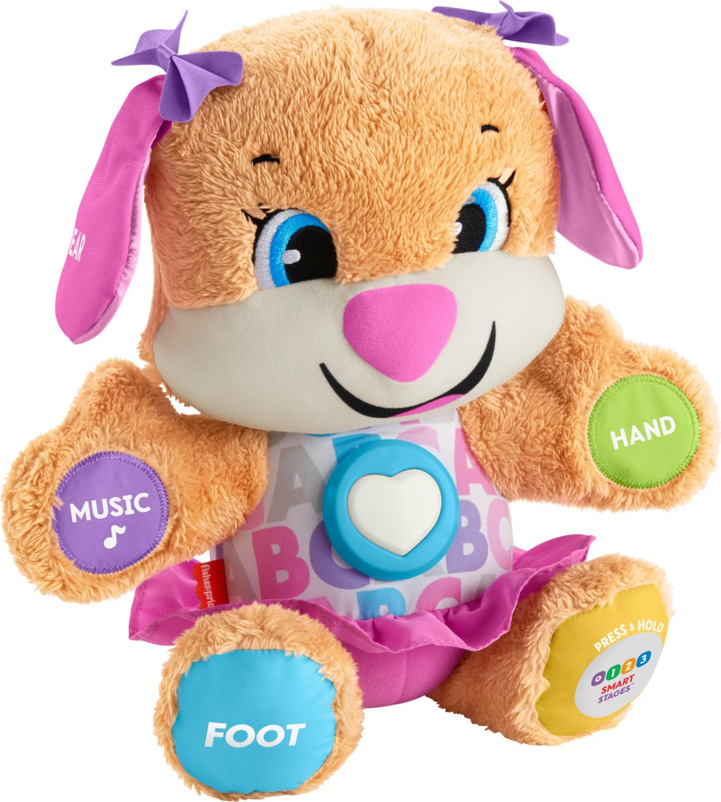 Fisher-Price Chiot Musical Laugh & Learn — 4 Langues | 6 Mois à 3 Ans