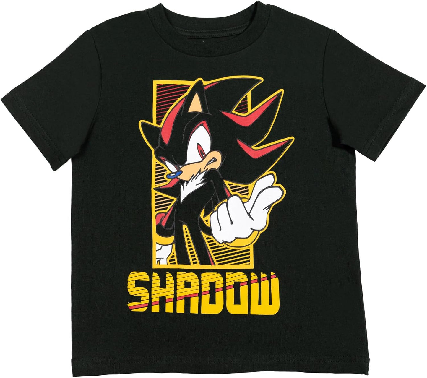 Lot de 3 T-Shirts Raglan Sonic the Hedgehog | 100% Coton | Licence Officielle SEGA | 2T à 18-20