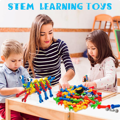 Blocs de Construction Créatifs – 40+ Modèles | Dinosaure, Robot, Animal | STEM | Dès 4 ans