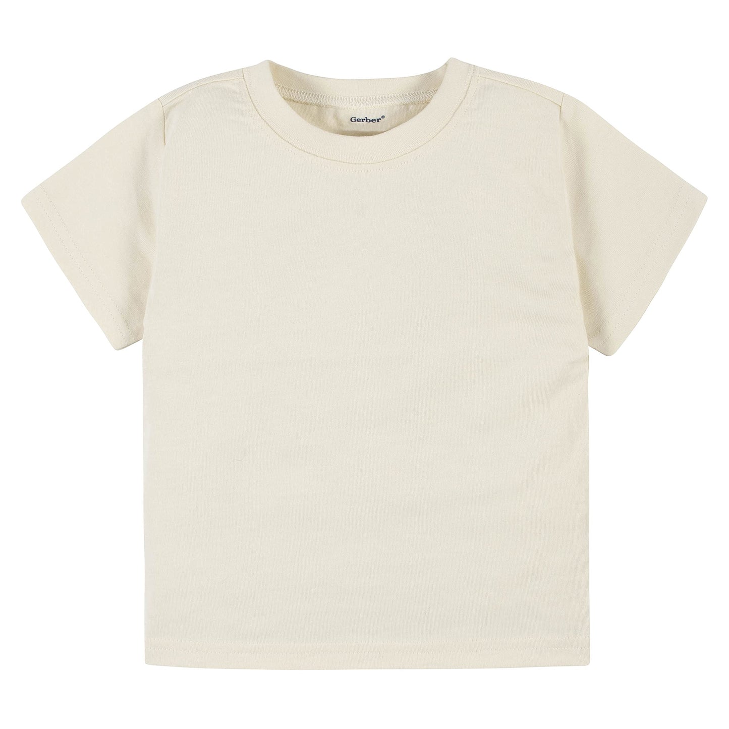 T-shirts Bébé Gerber — Lot de 5 | 100% Coton | 12 Mois à 5T