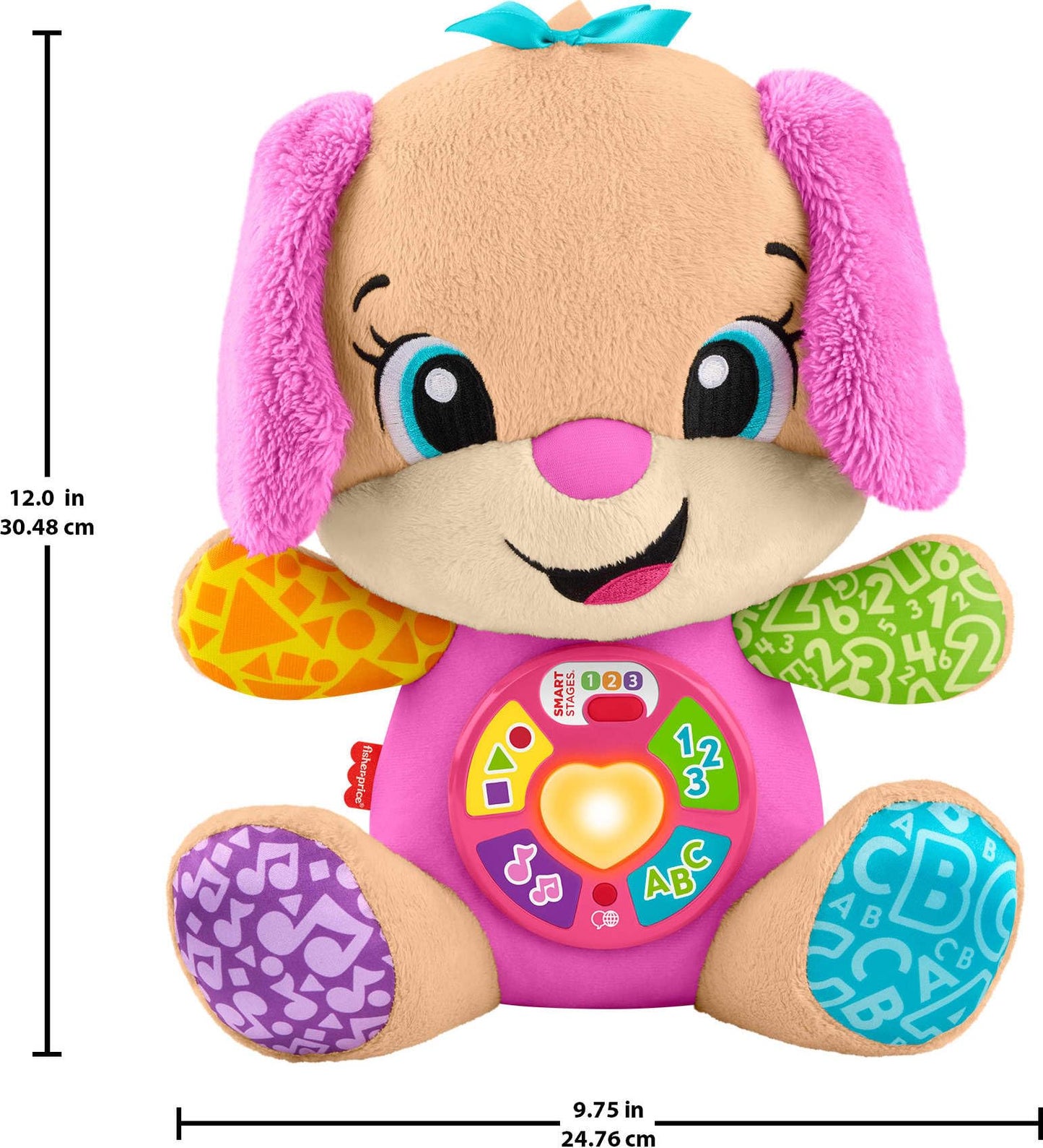 Fisher-Price Chiot Musical Laugh & Learn — 4 Langues | 6 Mois à 3 Ans
