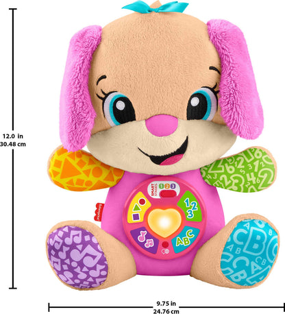 Fisher-Price Chiot Musical Laugh & Learn — 4 Langues | 6 Mois à 3 Ans