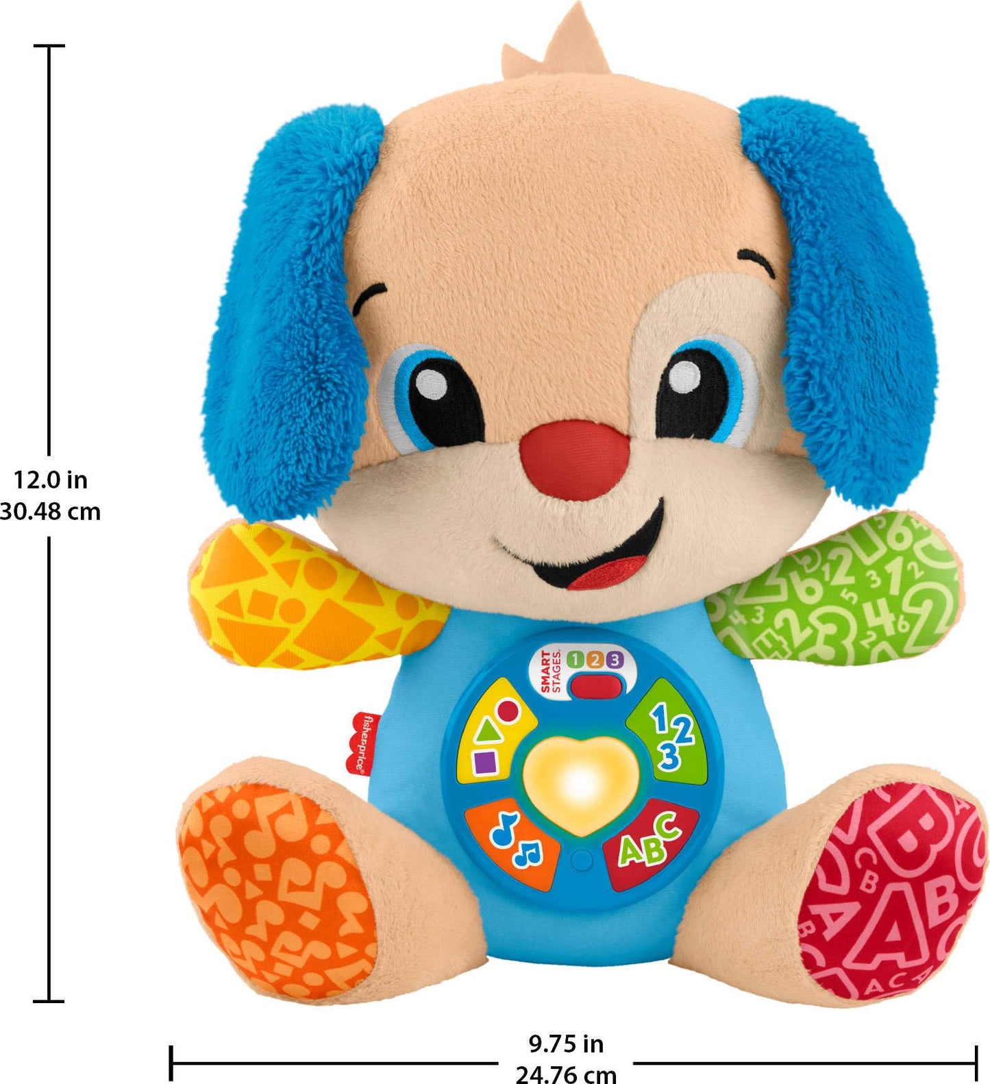 Fisher-Price Chiot Musical Laugh & Learn — 4 Langues | 6 Mois à 3 Ans
