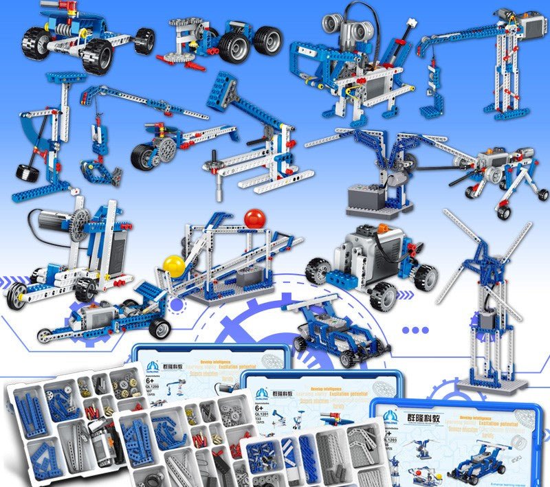 Children's Programmable Robot Set Science Educational Puzzle Building Blocks - 0 - LumeraKids