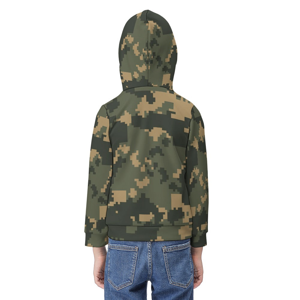 Hoodie Camouflage Nature LumeraKids