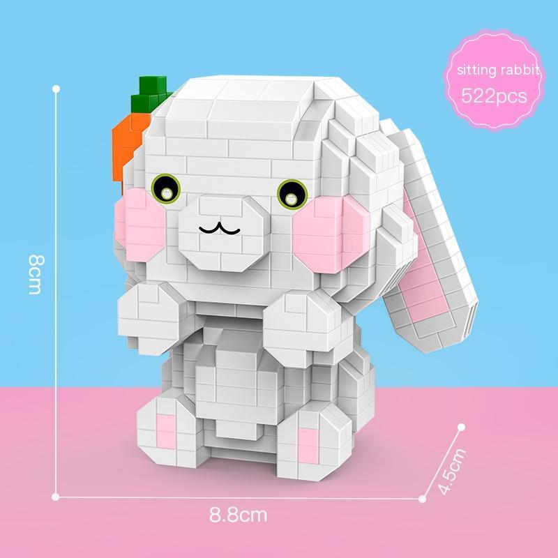 Micro Particle Children Educational Assembly Toy Building Blocks Girl New Year Small Gift - 0 - LumeraKids