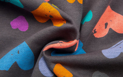 Sweat Col Rond Filles | 100% Coton | Motifs Colorés & Rayures
