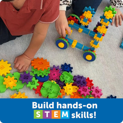 Gears! Gears! Gears! Robots en Mouvement – Jeu de Construction STEM, 116 pièces, dès 5 ans - LumeraKids