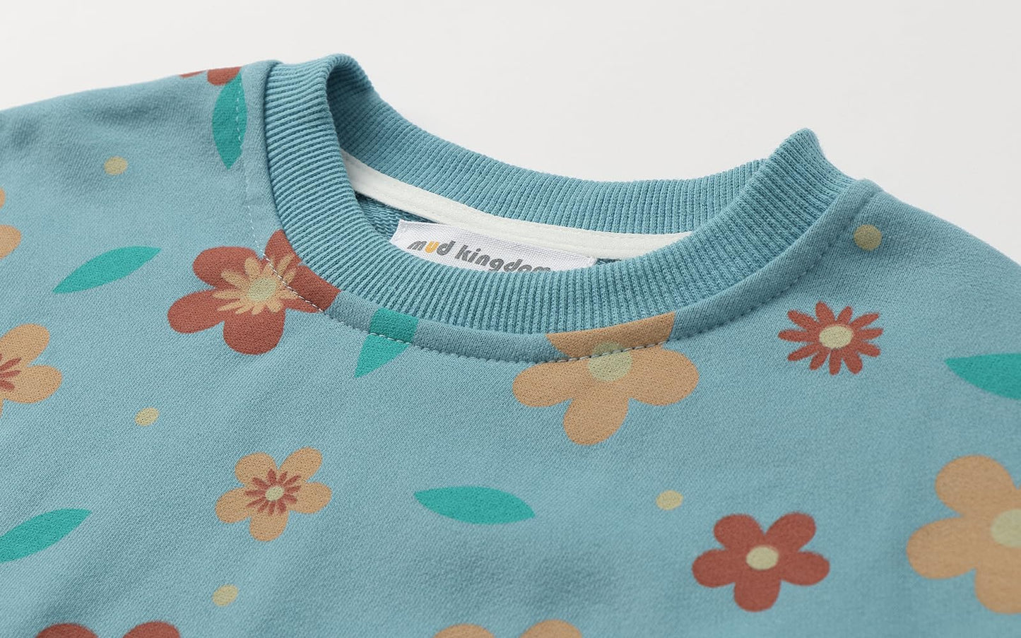 Sweat Col Rond Filles | 100% Coton | Motifs Colorés & Rayures