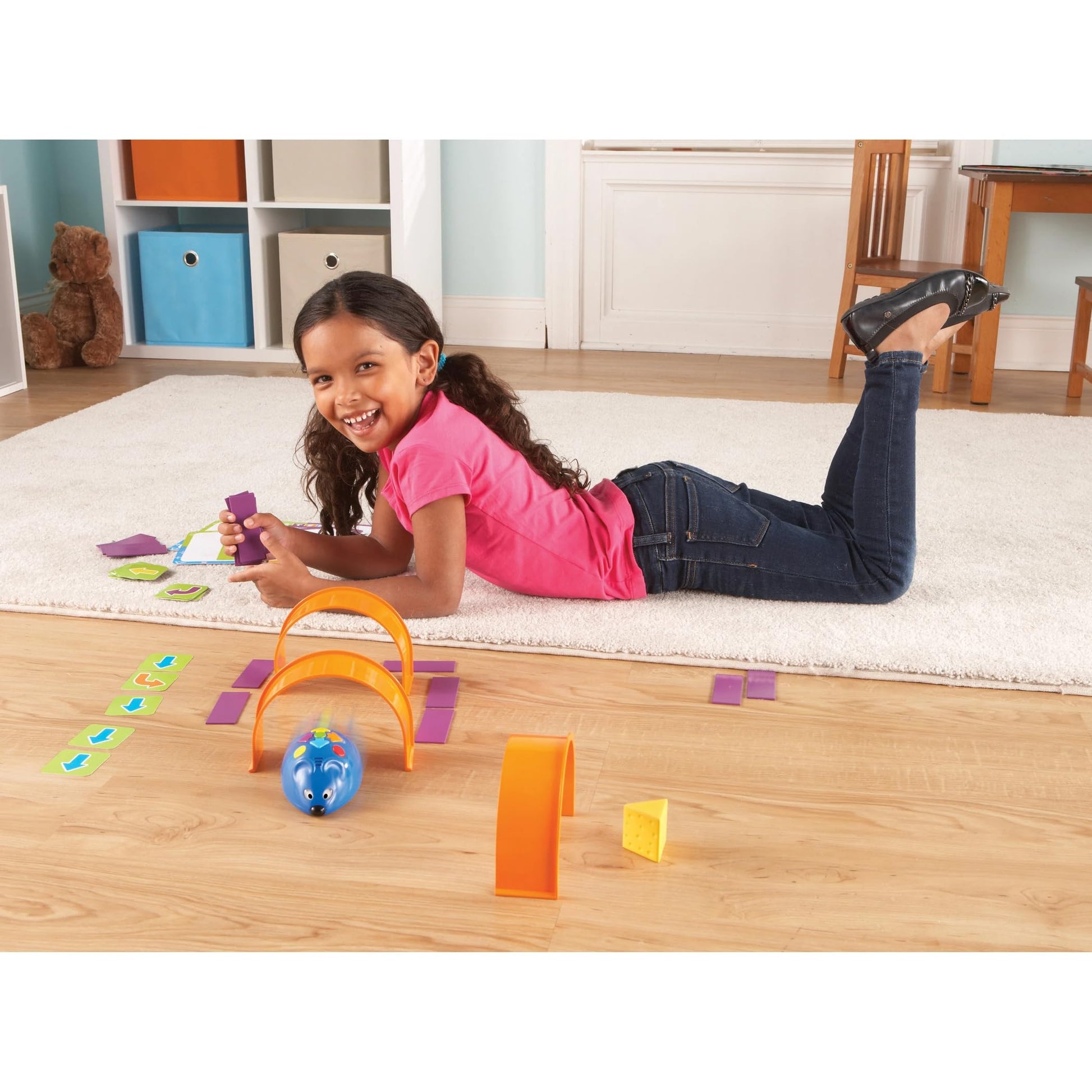 Learning Resources Code & Go Robot Mouse Activity Set - 83 pieces, Ages 4+ Coding Robot For Kids, STEM Toys For Boys And Girls - LumeraKids