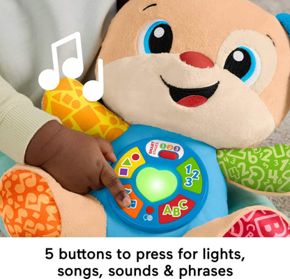 Fisher-Price Chiot Musical Laugh & Learn — 4 Langues | 6 Mois à 3 Ans