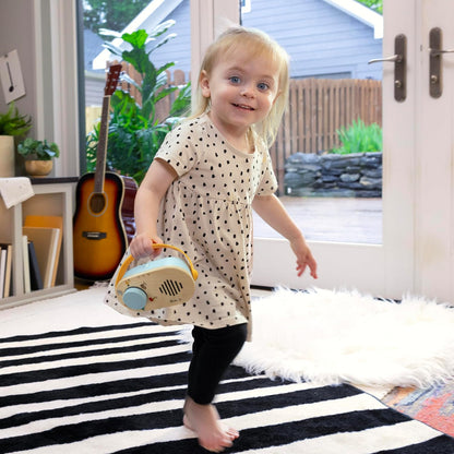 Baby Einstein + Hape Radio Musicale Discovery — Bois FSC, 40+ Sons & Lumières | Dès 6 Mois
