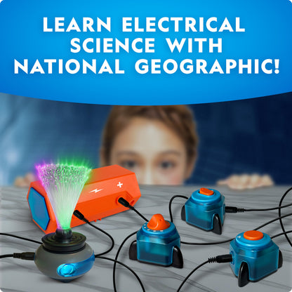 Kit de Circuits Électriques National Geographic — 60+ Projets STEM pour Enfants