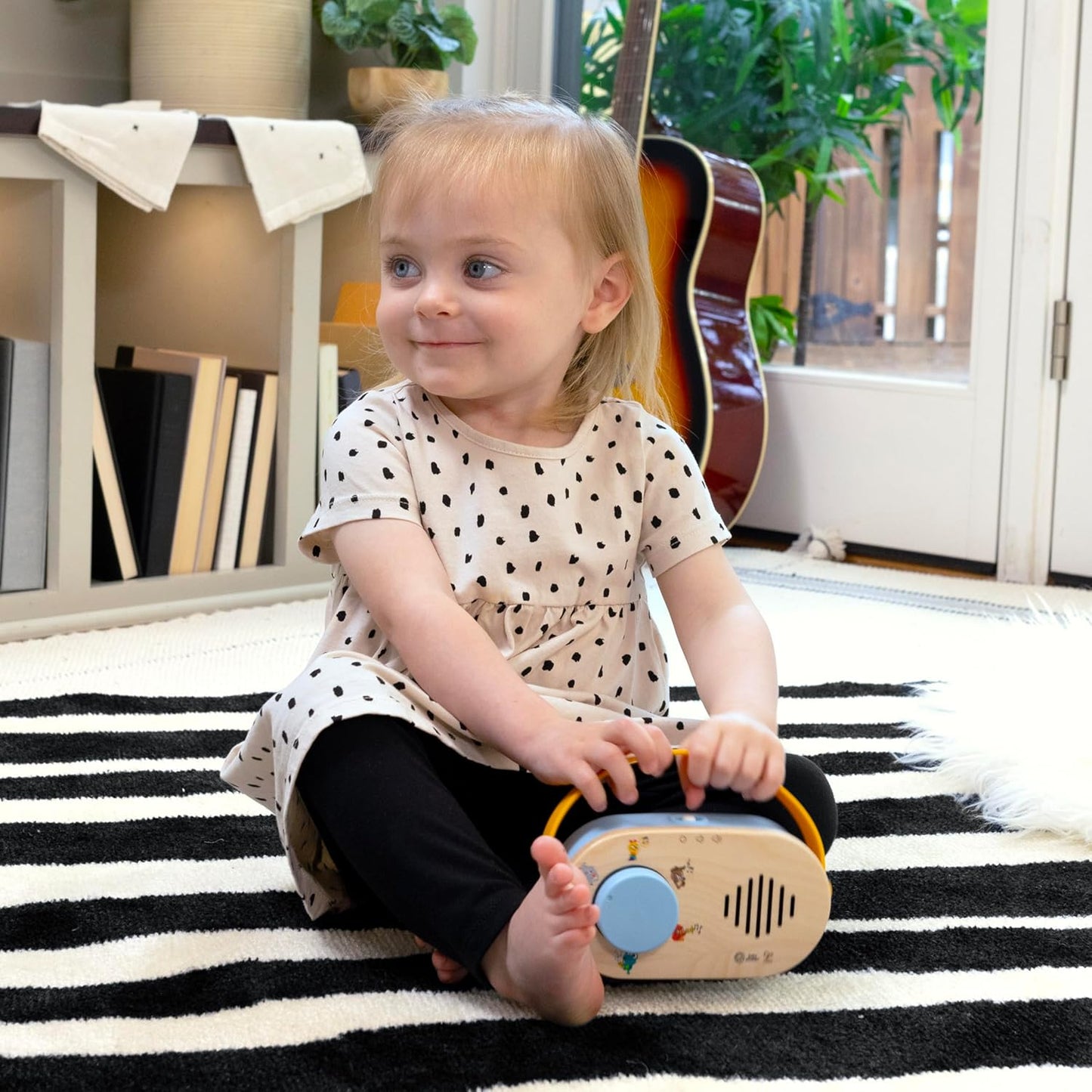 Baby Einstein + Hape Radio Musicale Discovery — Bois FSC, 40+ Sons & Lumières | Dès 6 Mois
